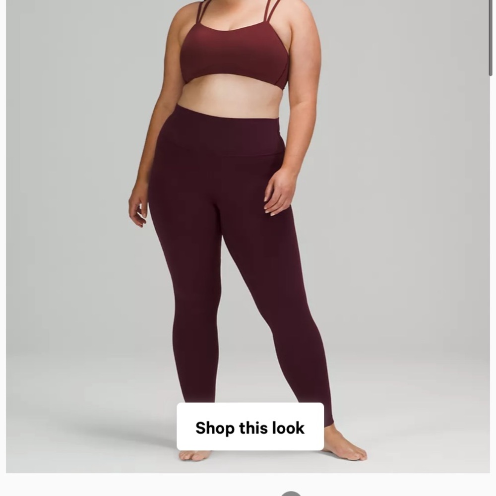 Size 12 Lululemon aligns 28”